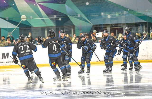 Photo hockey match Nantes - Chambéry le 21/04/2024