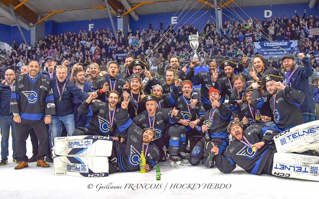 Photo hockey match Nantes - Chambéry le 21/04/2024