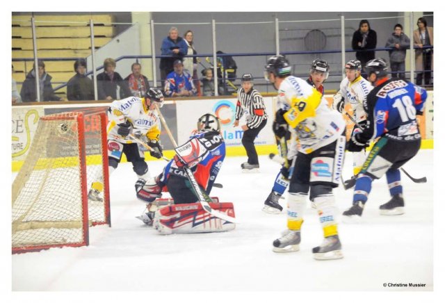 Photo hockey match Caen  - Rouen le 20/10/2009
