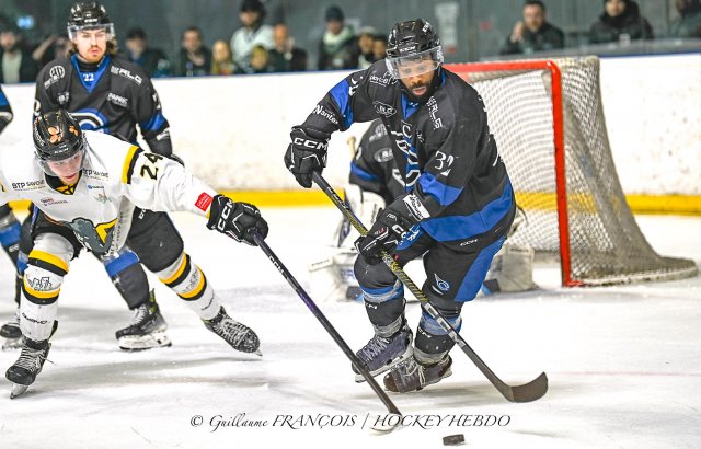 Photo hockey match Nantes - Chambéry le 21/04/2024