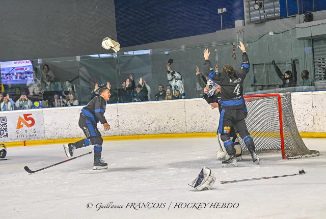 Photo hockey match Nantes - Chambéry le 21/04/2024