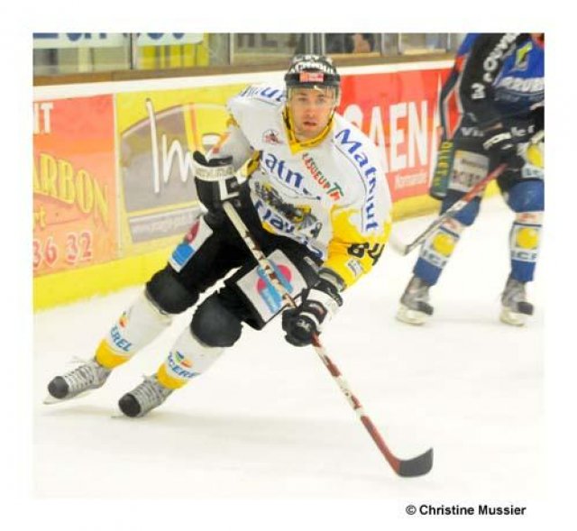 Photo hockey match Caen  - Rouen le 20/10/2009