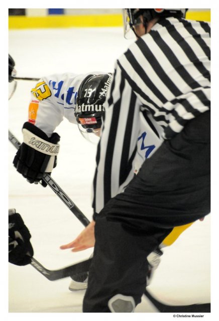 Photo hockey match Caen  - Rouen le 20/10/2009