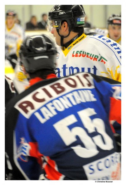 Photo hockey match Caen  - Rouen le 20/10/2009