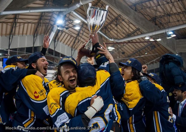 Photo hockey match Villard-de-Lans - Courchevel-Méribel-Pralognan le 21/04/2024