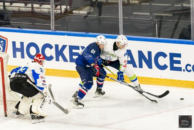Photo hockey match France - Slovenia le 24/04/2024