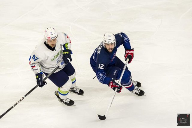 Photo hockey match France - Slovenia le 24/04/2024