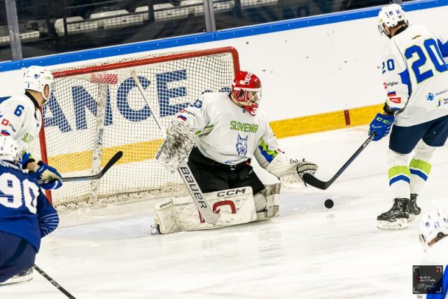 Photo hockey match France - Slovenia le 24/04/2024