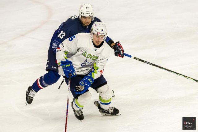 Photo hockey match France - Slovenia le 24/04/2024