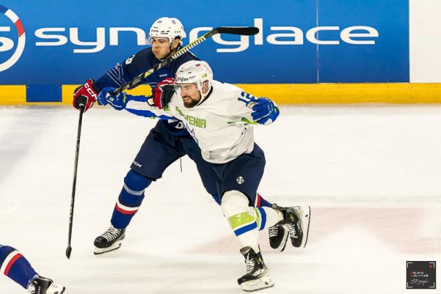 Photo hockey match France - Slovenia le 24/04/2024