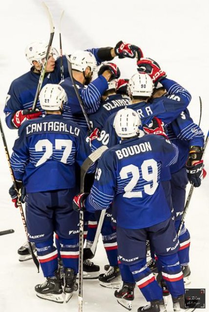 Photo hockey match France - Slovenia le 24/04/2024