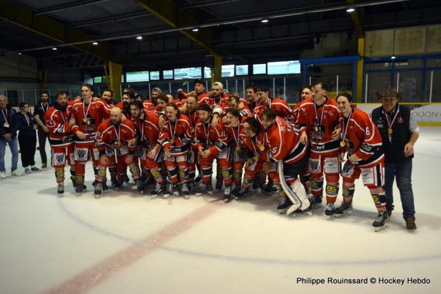 Photo hockey match Dijon  - Châlons-en-Champagne le 05/05/2024
