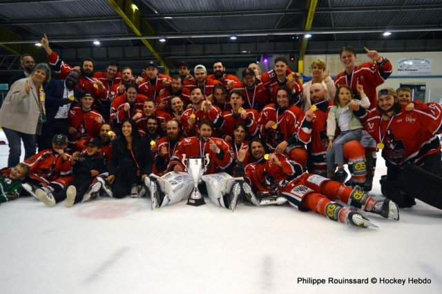 Photo hockey match Dijon  - Châlons-en-Champagne le 05/05/2024