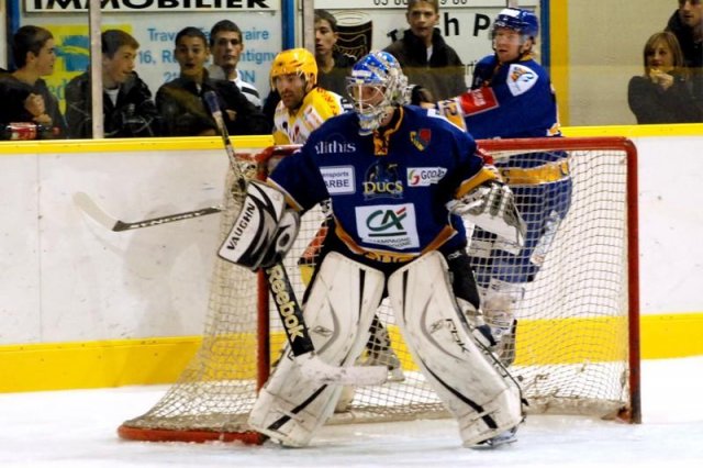 Photo hockey match Dijon  - Strasbourg  le 20/10/2009