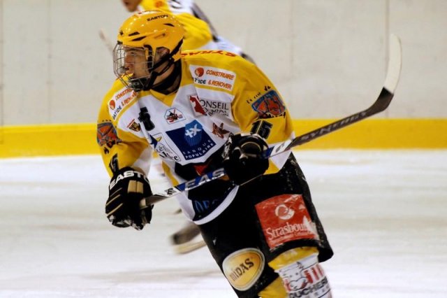Photo hockey match Dijon  - Strasbourg  le 20/10/2009