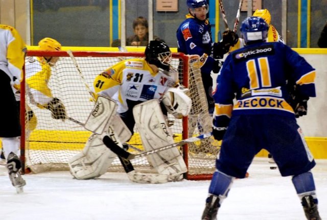 Photo hockey match Dijon  - Strasbourg  le 20/10/2009