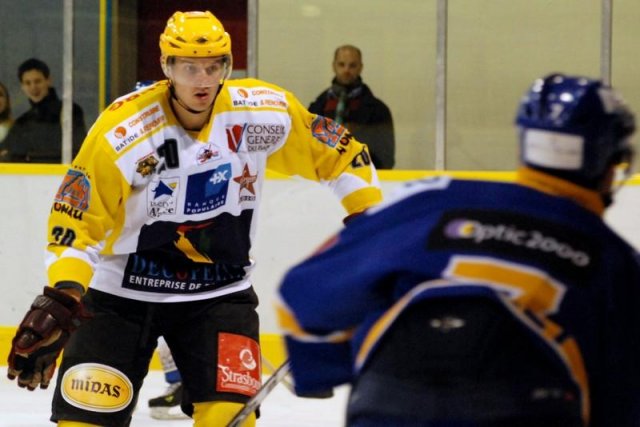 Photo hockey match Dijon  - Strasbourg  le 20/10/2009