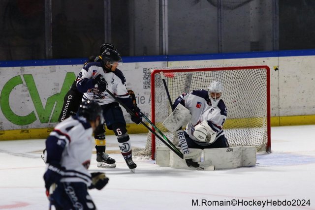Photo hockey match Rouen - Angers  le 18/08/2024