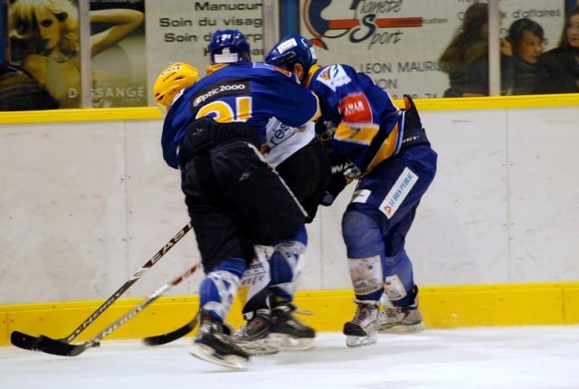 Photo hockey match Dijon  - Strasbourg  le 20/10/2009
