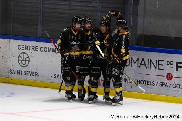 Photo hockey match Rouen - Angers  le 18/08/2024