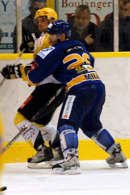 Photo hockey match Dijon  - Strasbourg  le 20/10/2009