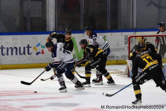 Photo hockey match Rouen - Angers  le 18/08/2024