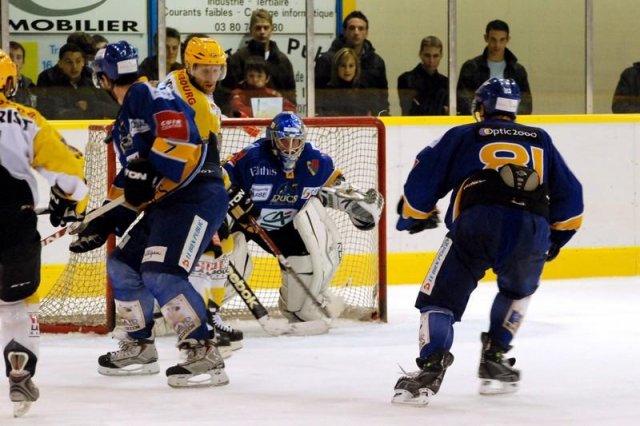 Photo hockey match Dijon  - Strasbourg  le 20/10/2009