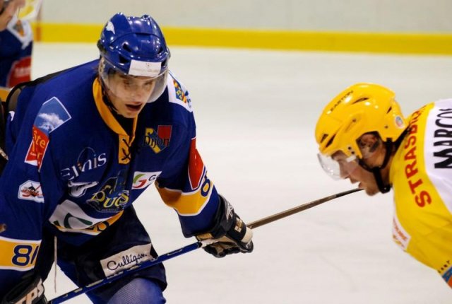Photo hockey match Dijon  - Strasbourg  le 20/10/2009