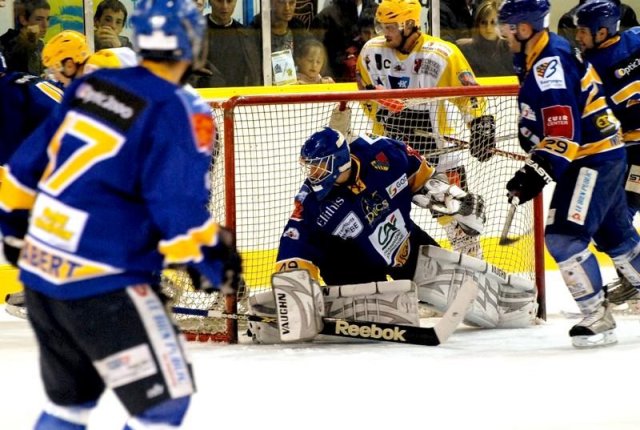 Photo hockey match Dijon  - Strasbourg  le 20/10/2009