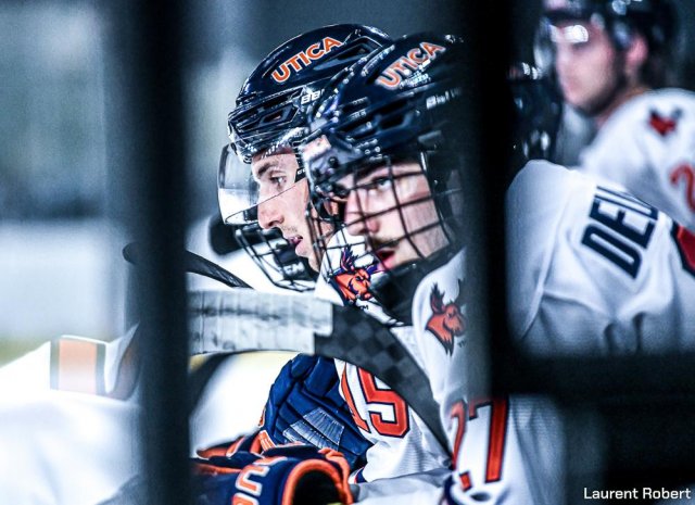 Photo hockey reportage Bordeaux domine les universitaires d'Utica !