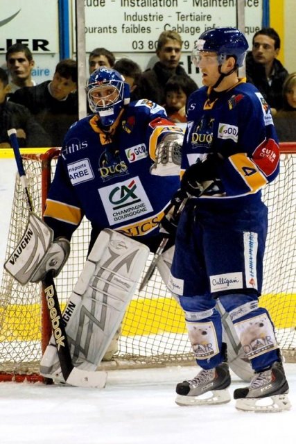 Photo hockey match Dijon  - Strasbourg  le 20/10/2009