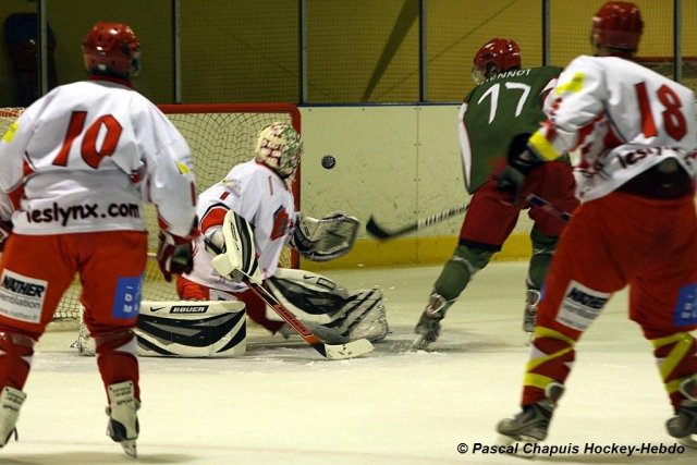 Photo hockey match Cergy-Pontoise - Valence le 24/10/2009