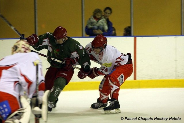 Photo hockey match Cergy-Pontoise - Valence le 24/10/2009