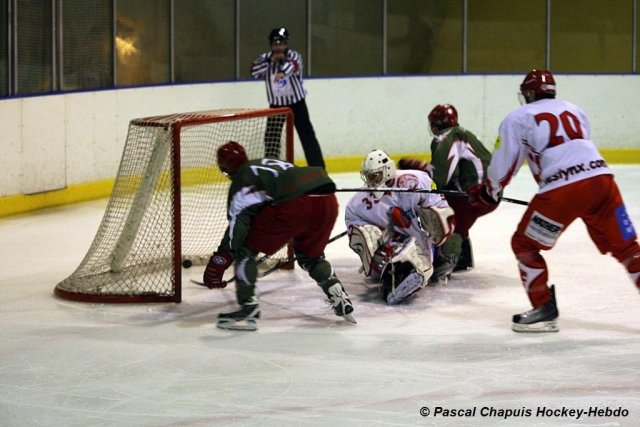 Photo hockey match Cergy-Pontoise - Valence le 24/10/2009