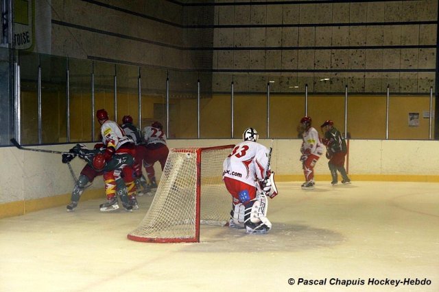 Photo hockey match Cergy-Pontoise - Valence le 24/10/2009