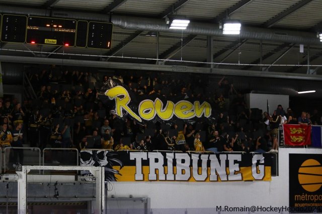 Photo hockey match Rouen - Klagenfurt le 06/09/2024