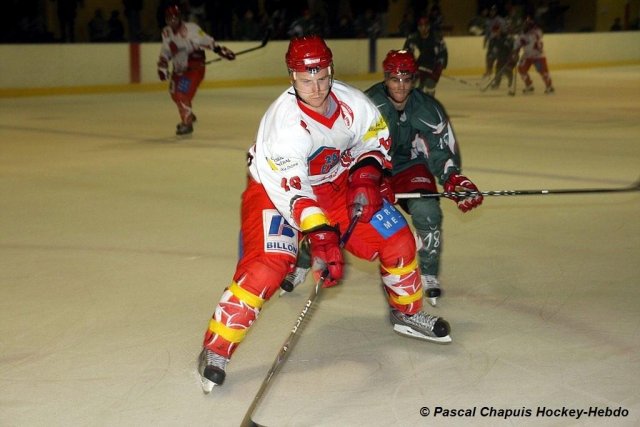 Photo hockey match Cergy-Pontoise - Valence le 24/10/2009