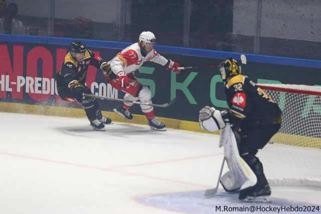 Photo hockey match Rouen - Klagenfurt le 06/09/2024