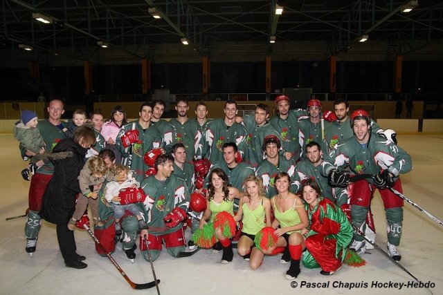Photo hockey match Cergy-Pontoise - Valence le 24/10/2009