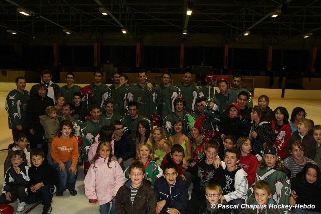 Photo hockey match Cergy-Pontoise - Valence le 24/10/2009