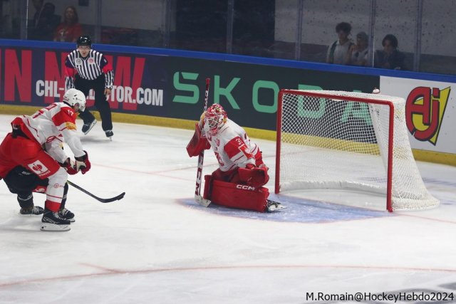 Photo hockey match Rouen - Klagenfurt le 06/09/2024
