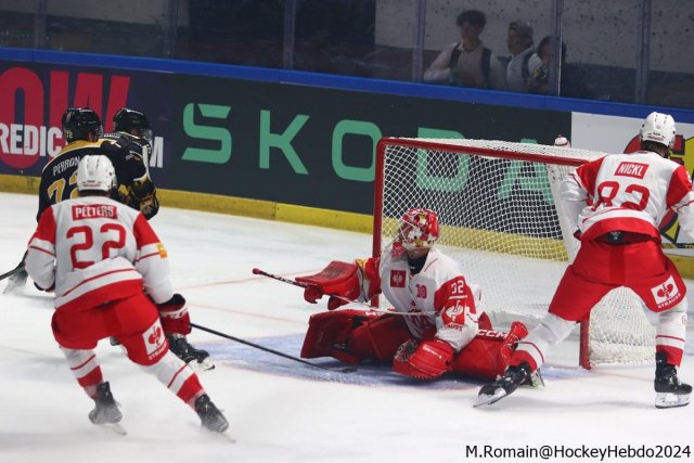 Photo hockey match Rouen - Klagenfurt le 06/09/2024