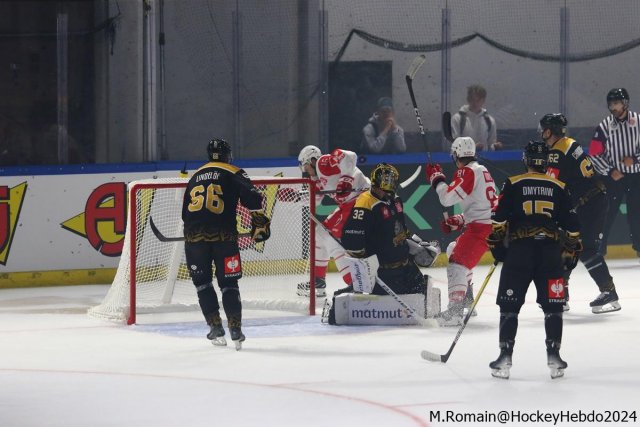 Photo hockey match Rouen - Klagenfurt le 06/09/2024