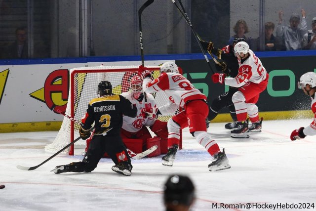 Photo hockey match Rouen - Klagenfurt le 06/09/2024