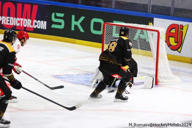 Photo hockey match Rouen - Trinec le 08/09/2024