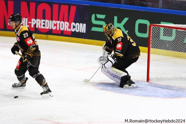Photo hockey match Rouen - Trinec le 08/09/2024