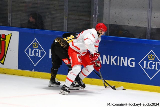 Photo hockey match Rouen - Trinec le 08/09/2024