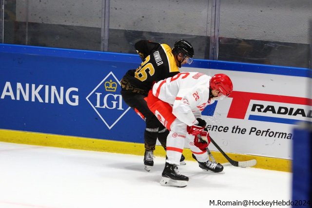 Photo hockey match Rouen - Trinec le 08/09/2024