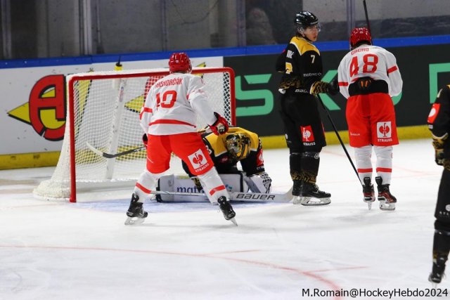 Photo hockey match Rouen - Trinec le 08/09/2024