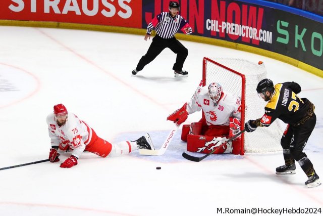 Photo hockey match Rouen - Trinec le 08/09/2024
